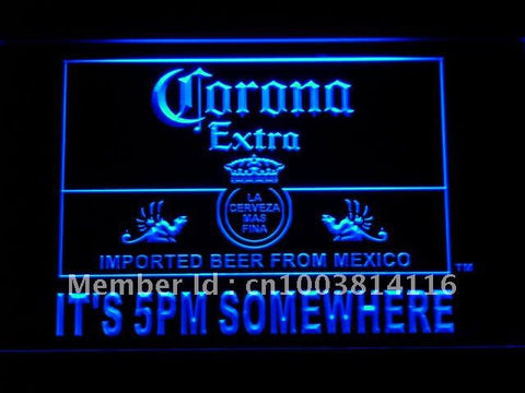 Corona Beer It's 5 pm Somewhere LED Sign -  - TheLedHeroes