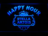 Stella Artois Beer Happy Hour Bar LED Sign - Blue - TheLedHeroes