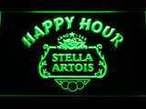 Stella Artois Beer Happy Hour Bar LED Sign - Green - TheLedHeroes