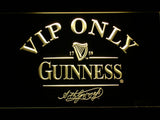 FREE Guinness Beer VIP Only LED Sign - Yellow - TheLedHeroes