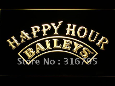 Baileys Happy Hour Bar LED Sign -  - TheLedHeroes
