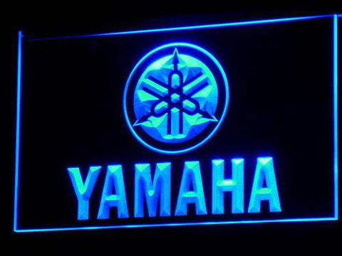 Yamaha Motorcycles LED Neon Sign Electricals - Blue - TheLedHeroes