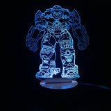 Hulkbuster 3D LED LAMP -  - TheLedHeroes