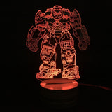 Hulkbuster 3D LED LAMP -  - TheLedHeroes