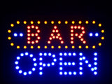 BAR OPEN LED Sign 16" x 10" -  - TheLedHeroes