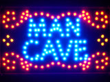 FREE Man Cave Garage Room Led Sign -  - TheLedHeroes