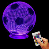 Soccer Ball 3D LED LAMP -  - TheLedHeroes