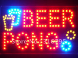 Beer Pong Bar Pub LED Business Sign -  - TheLedHeroes