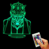 Darth Maul 3D LED LAMP -  - TheLedHeroes