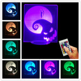 Nightmare Before Christmas 3D LED LAMP -  - TheLedHeroes