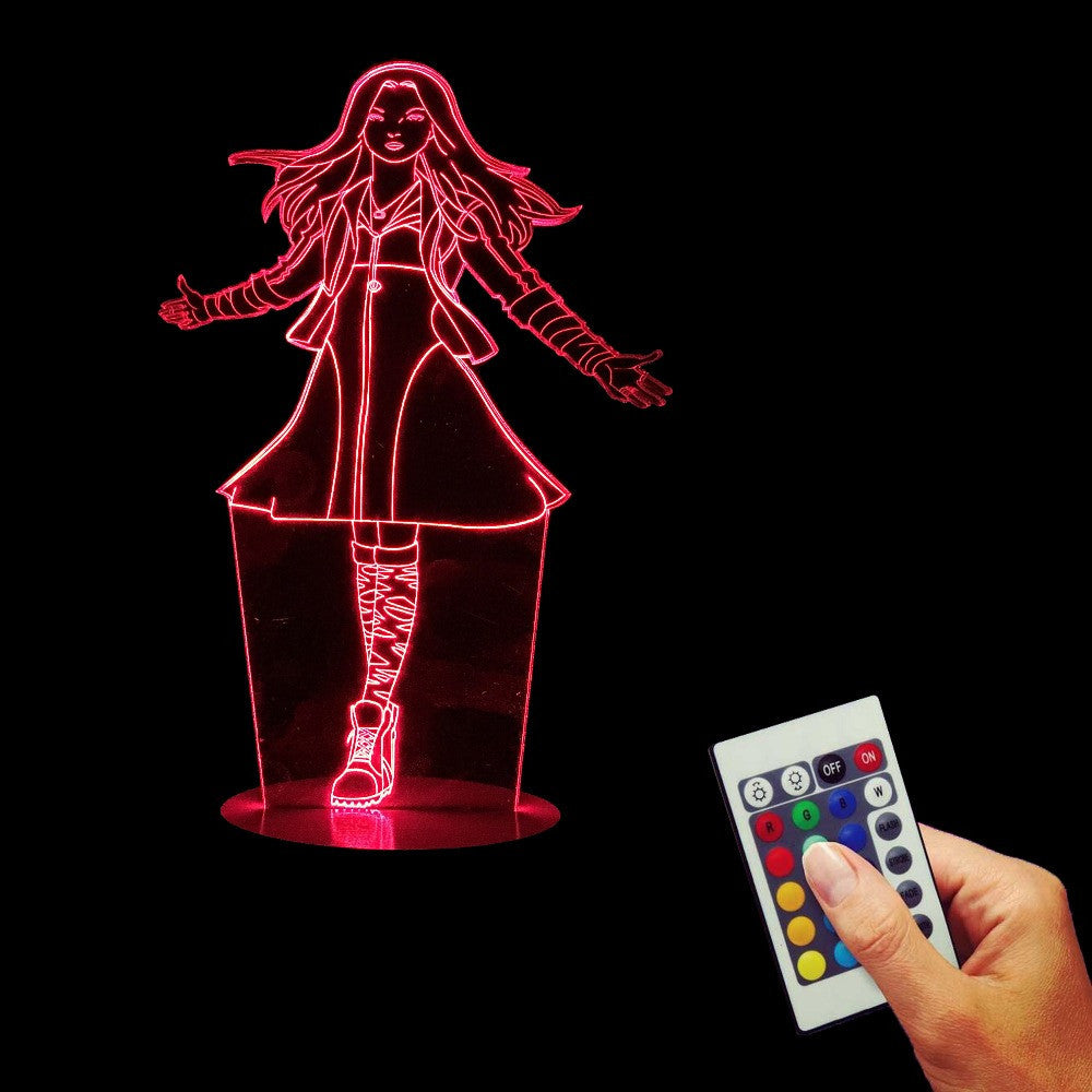 The Witch 3D LED LAMP -  - TheLedHeroes