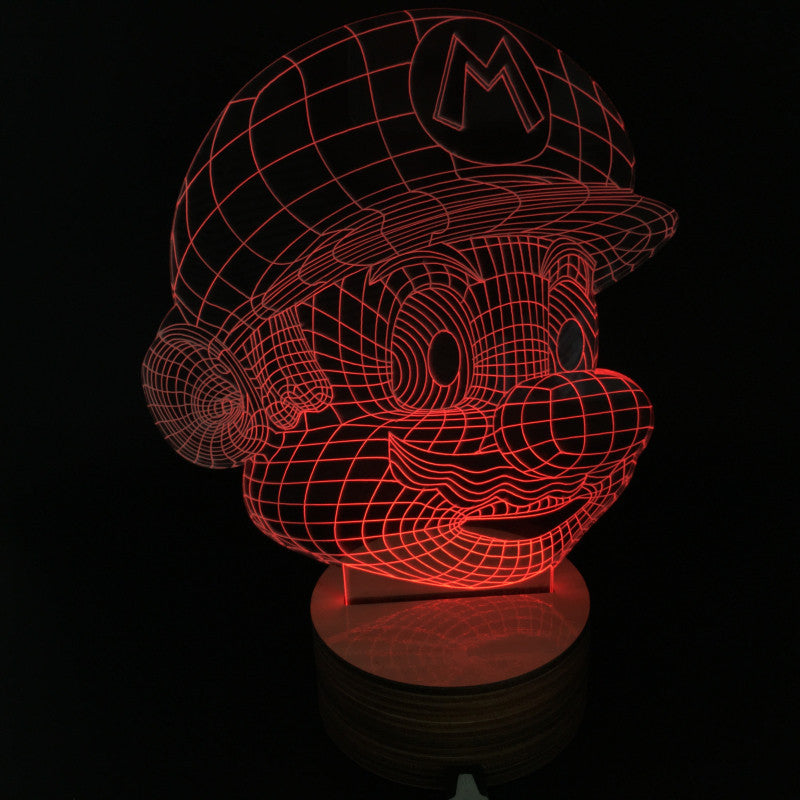 Super Mario 3D LED LAMP -  - TheLedHeroes