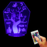 Halloween Cemetery 3D LED LAMP -  - TheLedHeroes