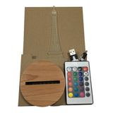 Eiffel Tower 3D LED LAMP -  - TheLedHeroes