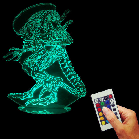 Heteroideus Alien 3D LED LAMP -  - TheLedHeroes