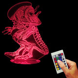 Heteroideus Alien 3D LED LAMP -  - TheLedHeroes