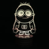Dave the Minion 3D LED LAMP -  - TheLedHeroes