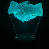 Shake Hands 3D LED LAMP -  - TheLedHeroes