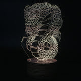 Snake Dragon 3D LED LAMP -  - TheLedHeroes