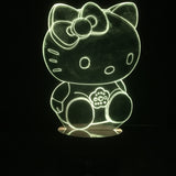 Hello Kitty 3D LED LAMP -  - TheLedHeroes