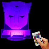 Transformers Autobots 3D LED LAMP -  - TheLedHeroes