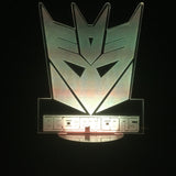Transformers Logo 3D LED LAMP -  - TheLedHeroes
