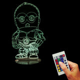 C-3PO 3D LED LAMP -  - TheLedHeroes