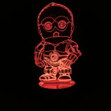 C-3PO 3D LED LAMP -  - TheLedHeroes