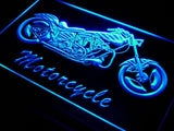 Motorcycle Bike Sales Services LED Neon Sign Electrical - Blue - TheLedHeroes