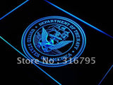 FREE U.S. Navy Eagle Bar Decor Badge LED Sign - Blue - TheLedHeroes