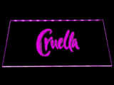 Cruella LED Neon Sign USB - Purple - TheLedHeroes