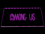 Among us LED Neon Sign Electrical - Purple - TheLedHeroes