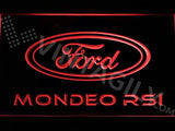 Ford Mondeo RSI LED Neon Sign USB - Red - TheLedHeroes