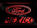 Ford Mexico LED Neon Sign USB - Red - TheLedHeroes