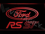 Ford RS/ST LED Neon Sign USB - Red - TheLedHeroes