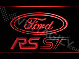 FREE Ford RS/ST LED Sign - Red - TheLedHeroes