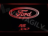 FREE Ford RS 500 LED Sign - Red - TheLedHeroes