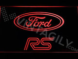 Ford RS LED Neon Sign Electrical - Red - TheLedHeroes