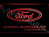 Ford Sierra RS Cosworth LED Neon Sign USB - Red - TheLedHeroes