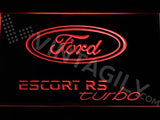 Ford Escort RS Turbo 2 LED Neon Sign Electrical - Red - TheLedHeroes