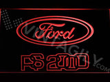 Ford RS 2000 LED Neon Sign USB - Red - TheLedHeroes