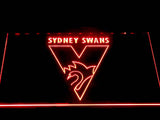 FREE Sydney Swans LED Sign - Red - TheLedHeroes