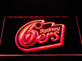 Sydney Sixers LED Neon Sign Electrical - Red - TheLedHeroes
