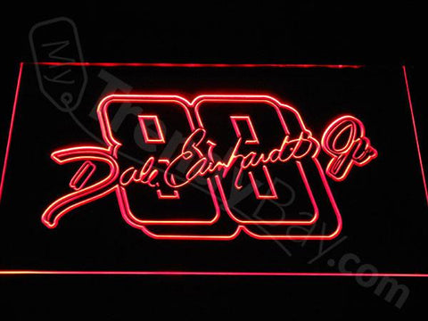 Dale Earnhardt Jr. LED Neon Sign Electrical - Red - TheLedHeroes