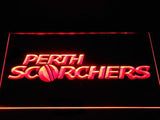 Perth Scorchers LED Neon Sign USB - Red - TheLedHeroes