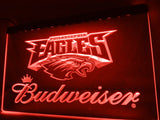 Philadelphia Eagles Budweiser LED Neon Sign USB - Red - TheLedHeroes