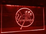New York Yankees LED Neon Sign Electrical - Red - TheLedHeroes
