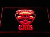 Geelong Football Club LED Neon Sign USB - Red - TheLedHeroes