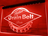 Grain Belt Beer LED Neon Sign Electrical - Red - TheLedHeroes