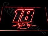 FREE Kyle Busch LED Sign - Red - TheLedHeroes